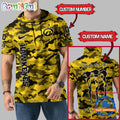 NCAA Iowa Hawkeyes Special Camo Sleeveless Hoodie Design