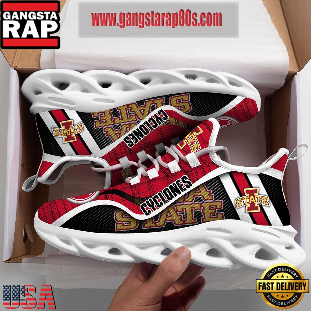NCAA Iowa State Cyclones New Design Max Soul Shoes Running Sneakers