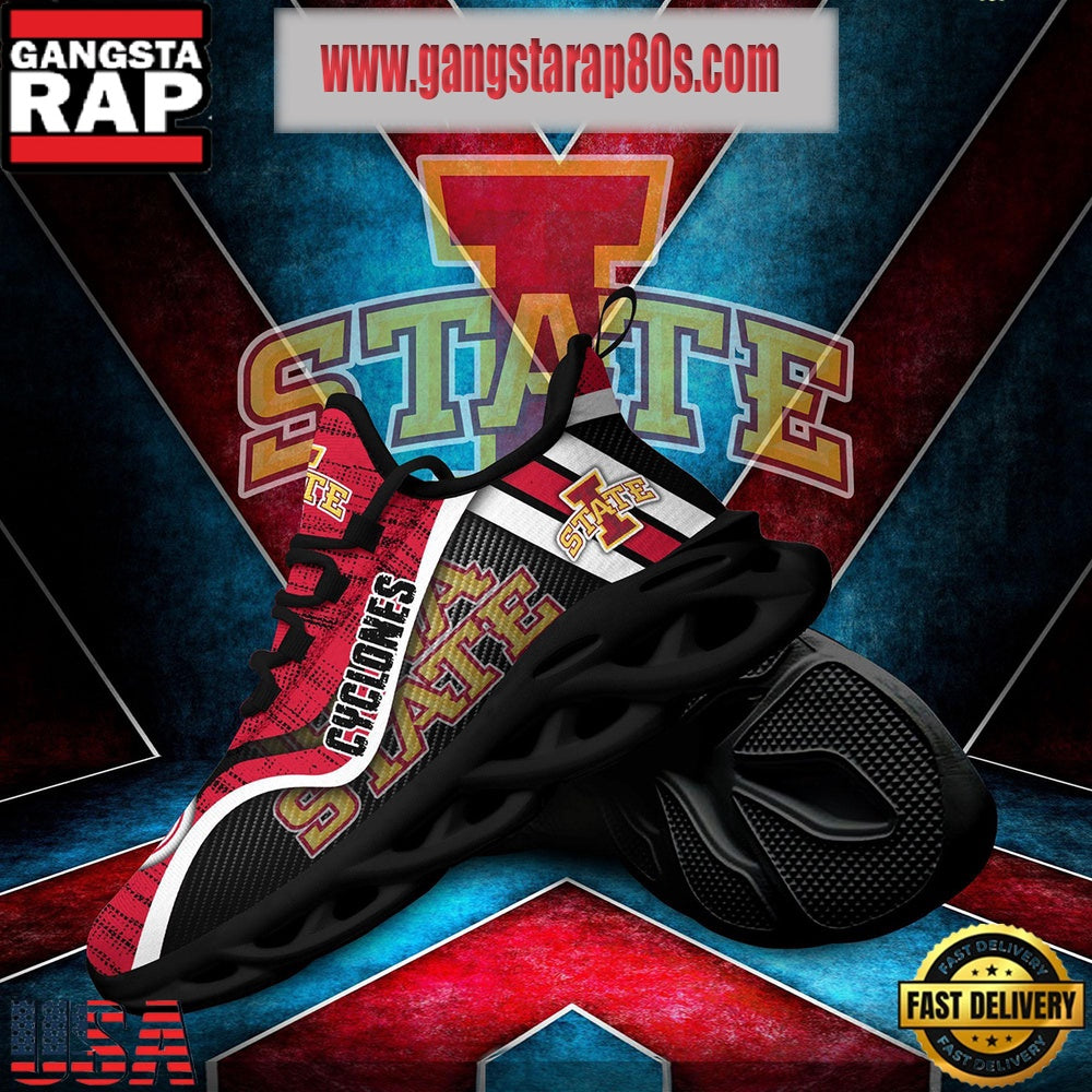 NCAA Iowa State Cyclones New Design Max Soul Shoes Running Sneakers