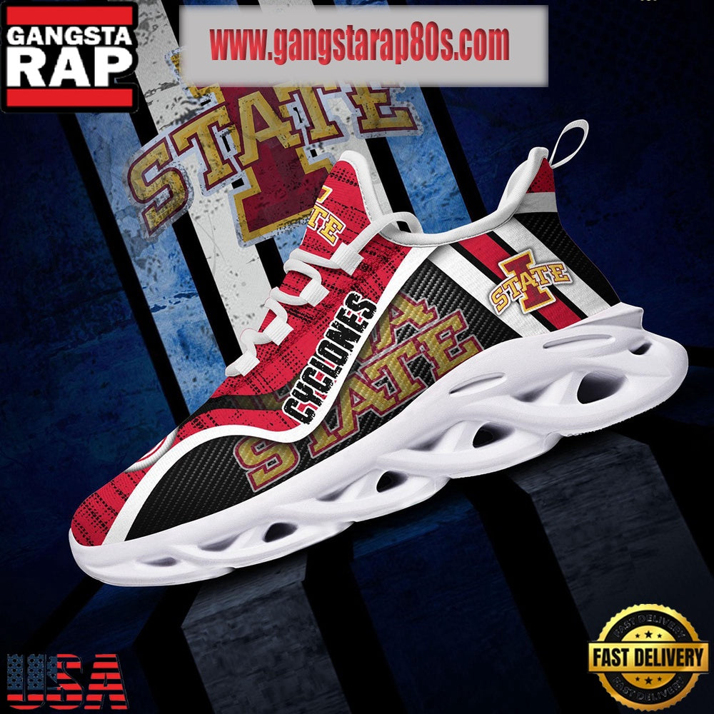 NCAA Iowa State Cyclones New Design Max Soul Shoes Running Sneakers