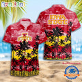 NCAA Iowa State Cyclones Palm Tree Hawaiian Shirt
