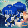 NCAA Kentucky Wildcats Flower Tropical Summer Beach Hawaiian Shirt