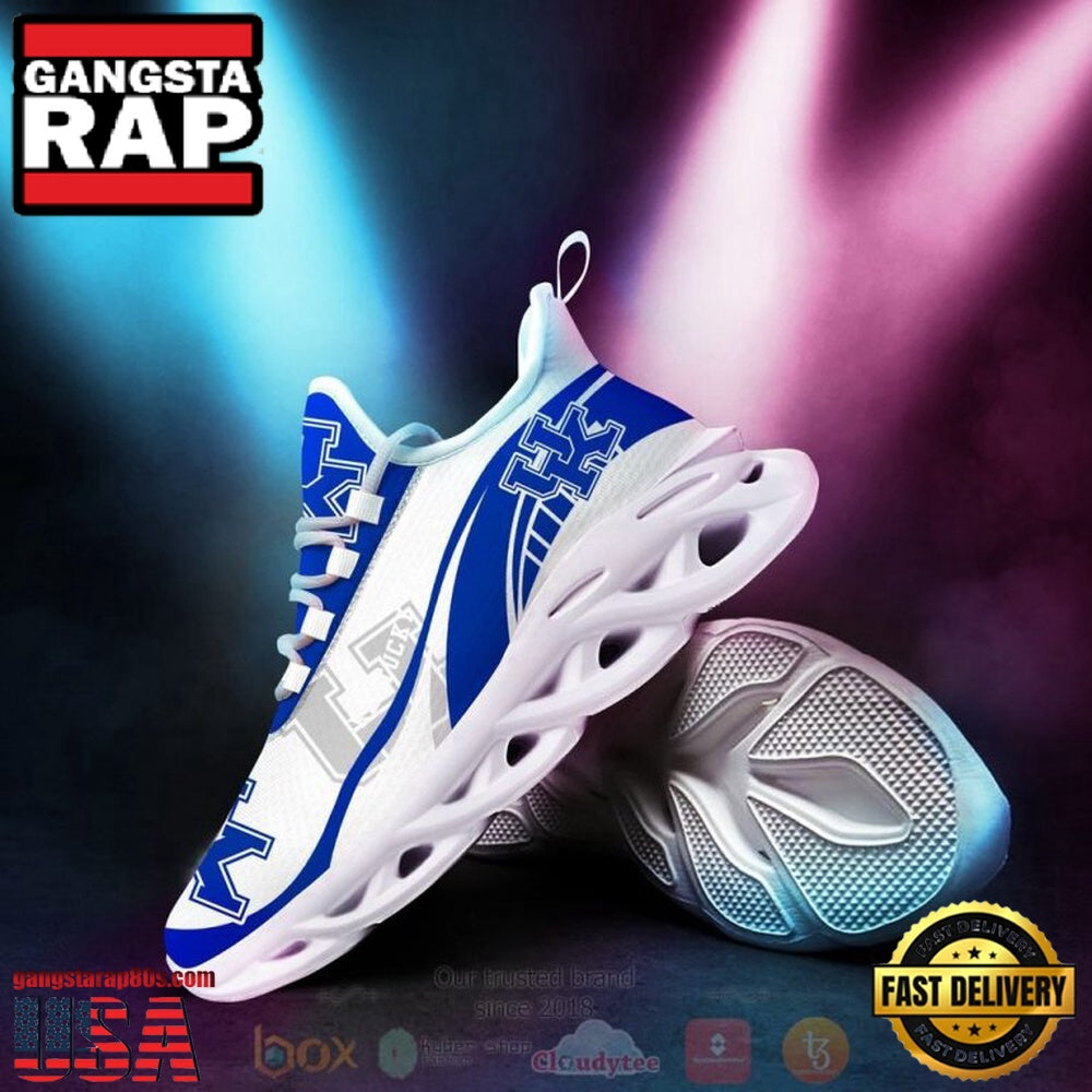 NCAA Kentucky Wildcats Football Clunky Unique Design Max Soul Shoes Running Sneakers