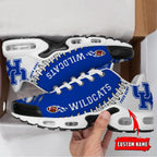 NCAA Kentucky Wildcats Football Custom New Design Air Max Plus Shoes Running Sneakers