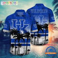 NCAA Kentucky Wildcats Palm Tree Tropical Summer Beach Hawaiian Shirt