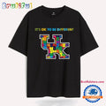 NCAA Kentucky Wildcats Special Autism Awareness It’s Ok To Be Different T-Shirt