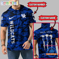 NCAA Kentucky Wildcats Special Camo Sleeveless Hoodie Design