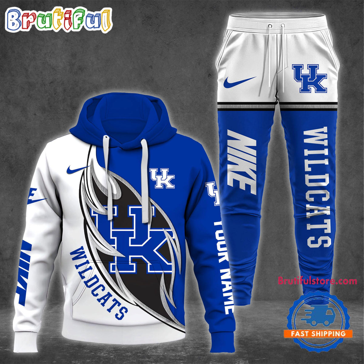 NCAA Kentucky Wildcats Special Sport Team Design Hoodie And Pants