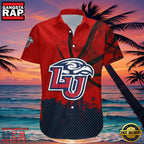 NCAA Liberty Flames Hawaiian Shirt For Men Women