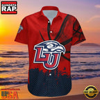 NCAA Liberty Flames Hawaiian Shirt For Men Women