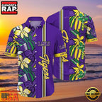 NCAA Lsu Tigers Flower Hawaiian Shirt Outfit 3D Shirt, Lsu Tigers Gifts
