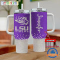 NCAA LSU Tigers Personalized Stanley Diamond Tumbler 40oz