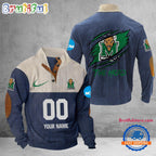 NCAA Marshall Thundering Herd Sport Team Custom Name And Number Buttoned Collar Sweatshirt