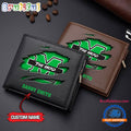 NCAA Marshall Thundering Herd Sporty Custom Men’s Leather Wallet