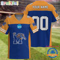 NCAA Memphis Tigers Sport Team New Season Personalized Football Jersey