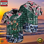 NCAA Michigan State Spartans Hawaiian Shirt 3D Print Personalized Cheap Button Up Hawaiian Shirt