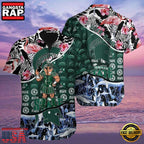 NCAA Michigan State Spartans Hawaiian Shirt 3D Print Personalized Cheap Button Up Hawaiian Shirt