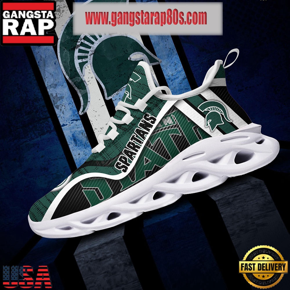 NCAA Michigan State Spartans New Design Max Soul Shoes Running Sneakers
