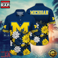 NCAA Michigan Wolverines Hot Summer Aloha Hawaiian Shirt Hawaiian Shirt