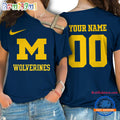 NCAA Michigan Wolverines Special Sport Team Custom Women’s One Shoulder Shirt