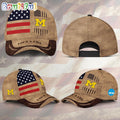NCAA Michigan Wolverines Sport Team Pesonalized American Flag Baseball Cap