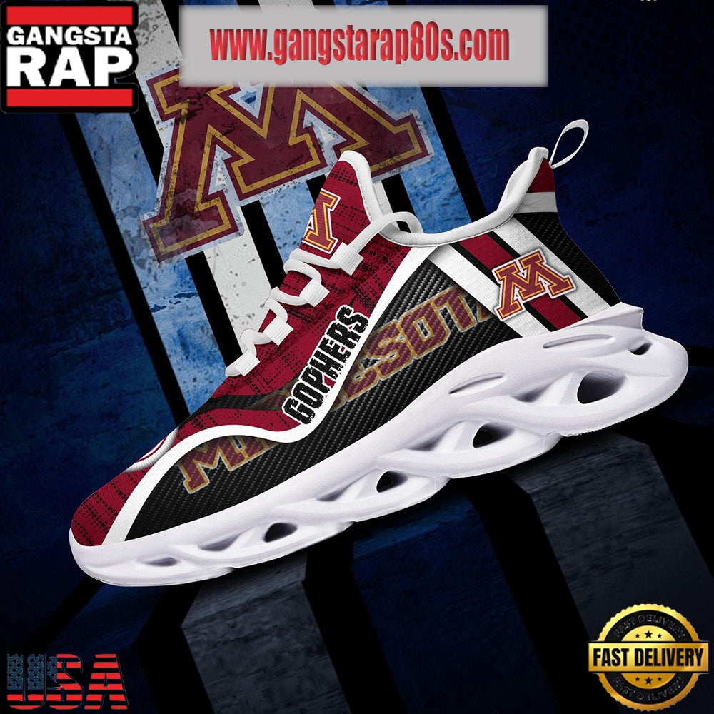 NCAA Minnesota Golden Gophers New Design Max Soul Shoes Running Sneakers