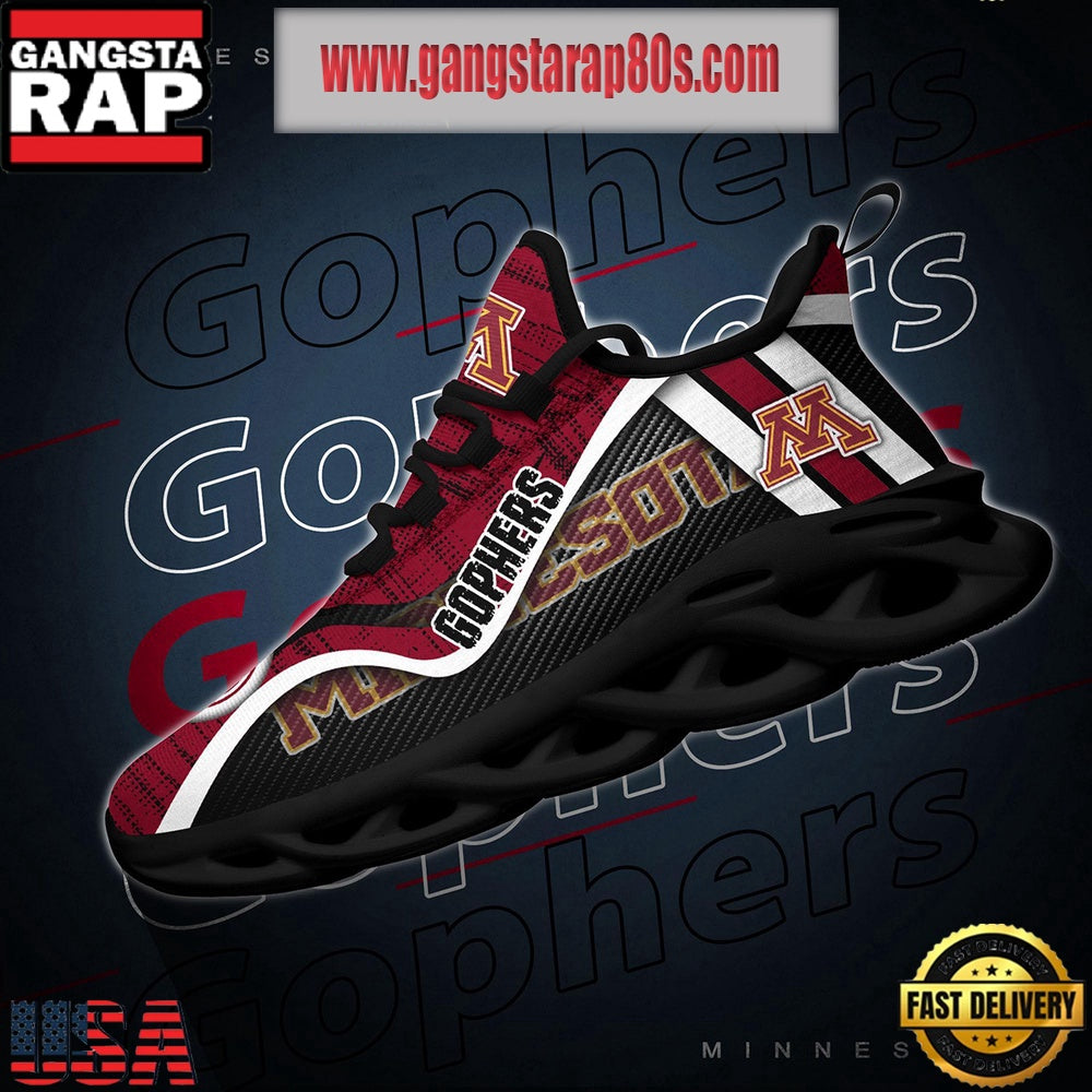NCAA Minnesota Golden Gophers New Design Max Soul Shoes Running Sneakers
