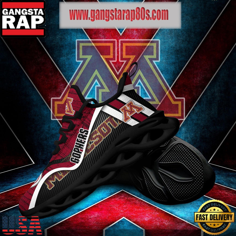 NCAA Minnesota Golden Gophers New Design Max Soul Shoes Running Sneakers