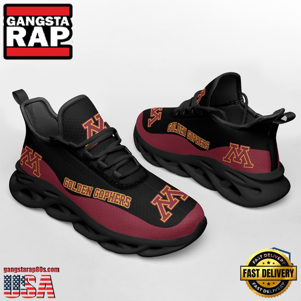 NCAA Minnesota Golden Gophers Unique Design Max Soul Shoes Running Sneakers