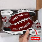 NCAA Mississippi State Bulldogs Football Custom New Design Air Max Plus Shoes Running Sneakers