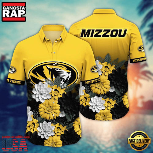 NCAA Missouri Tigers Hot Summer Aloha Hawaiian Shirt Hawaiian Shirt