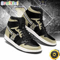 NCAA Navy Midshipmen Air Jordan 1 High Sneakers