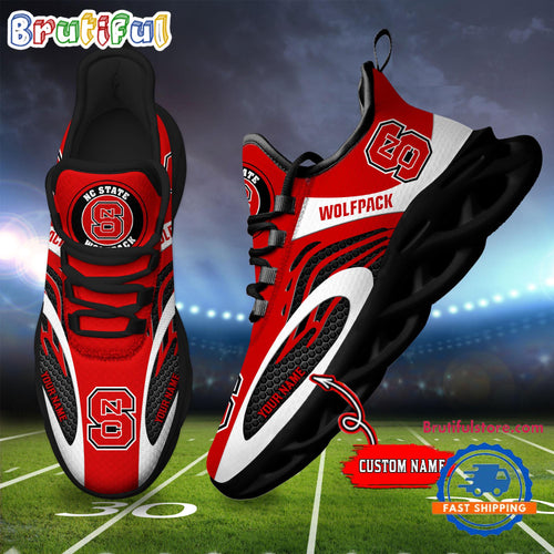 NCAA NC State Wolfpack Sport Team New Design Max Soul Shoes Sneaker