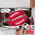 NCAA Nebraska Cornhuskers Football Custom New Design Air Max Plus Shoes Running Sneakers