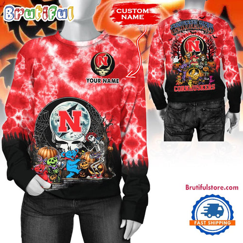 NCAA Nebraska Cornhuskers Special Football Halloween Limited New Sweatshirt, Hoodie, T Shirt