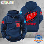 NCAA Nebraska Cornhuskers Sport Team Design Logo Name Cargo Hoodie