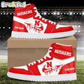 NCAA Nebraska Cornhuskers Sport Team Personalized Air Jordan 1 Hightop Shoes