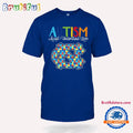 NCAA North Carolina Tar Heels Autism Accept Understand Love T-Shirt