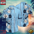 NCAA North Carolina Tar Heels Flower Style Hot Summer Aloha Hawaiian Shirt