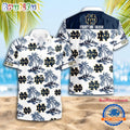 NCAA North Carolina Tar Heels Sporty Aloha Summer Hawaiian Shirt