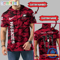 NCAA Northern Illinois Huskies Special Camo Sleeveless Hoodie Design