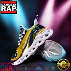 NCAA Notre Dame Fighting Irish Football Clunky Unique Design Max Soul Shoes Running Sneakers