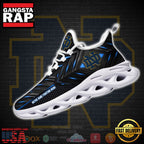 NCAA Notre Dame Fighting Irish Ncaa Custom Name Clunky Unique Design Max Soul Shoes Running Sneakers
