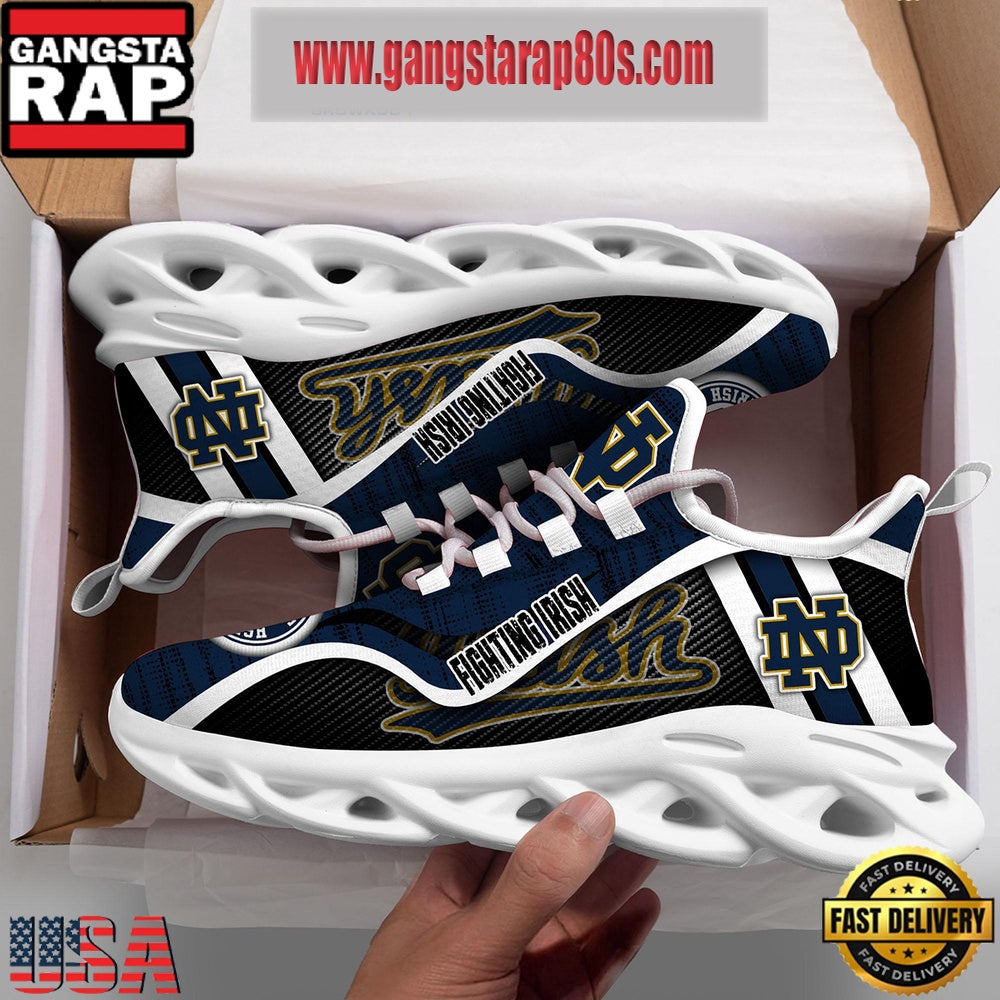 NCAA Notre Dame Fighting Irish New Design Max Soul Shoes Running Sneakers