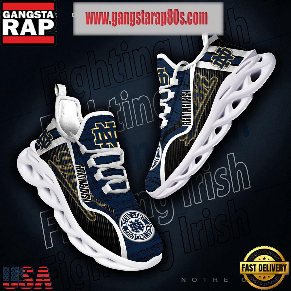 NCAA Notre Dame Fighting Irish New Design Max Soul Shoes Running Sneakers