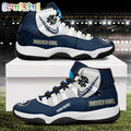 NCAA Notre Dame Fighting Irish Sport Logo Team Personalized Air Jordan 11 Shoes