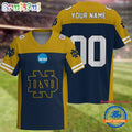 NCAA Notre Dame Fighting Irish Sport Team New Season Personalized Football Jersey