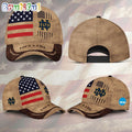 NCAA Notre Dame Fighting Irish Sport Team Pesonalized American Flag Baseball Cap