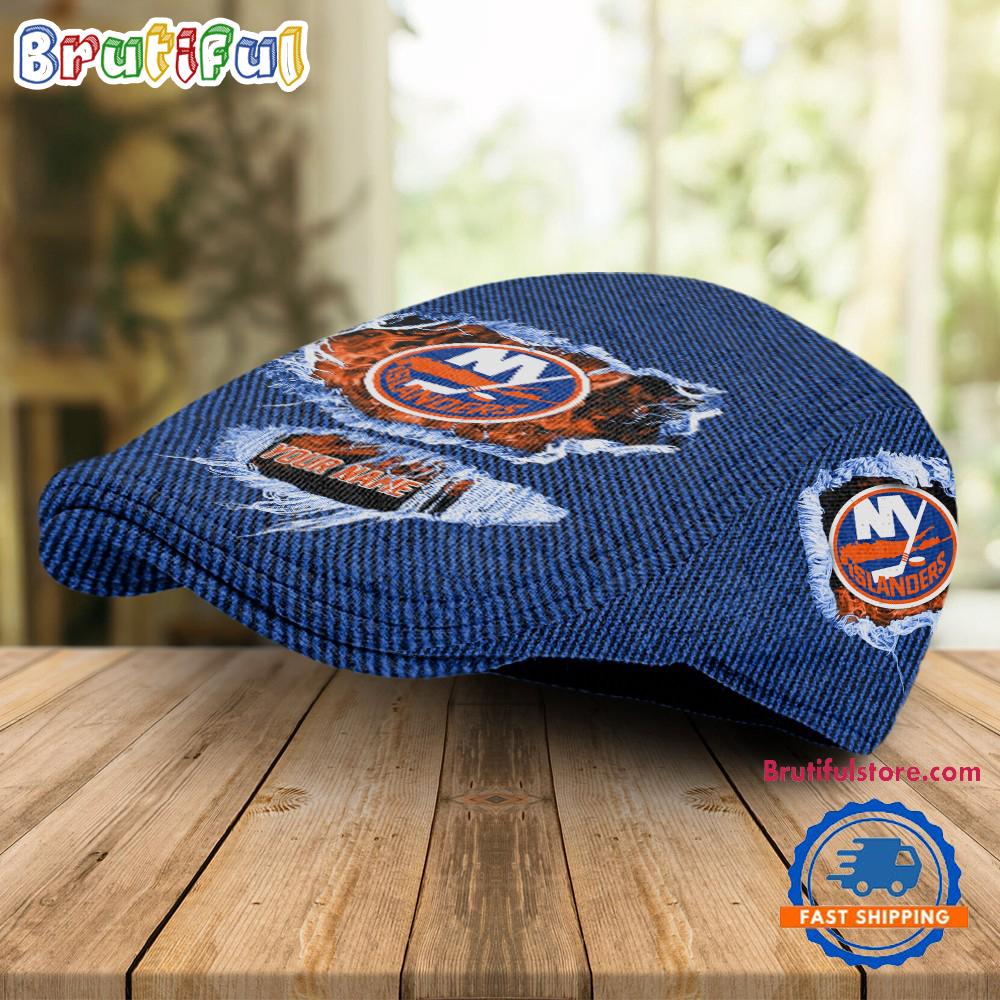 NCAA NY Islanders Sport Team Design Jeff Cap