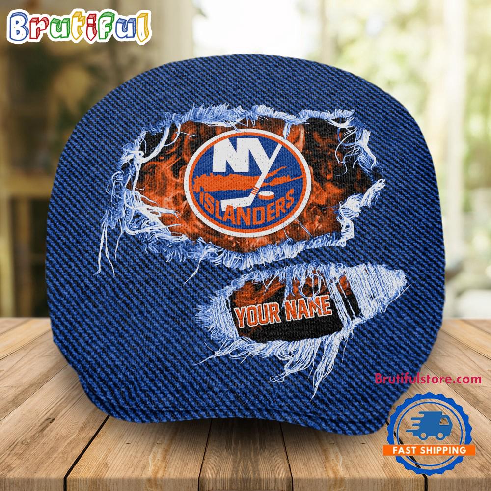 NCAA NY Islanders Sport Team Design Jeff Cap